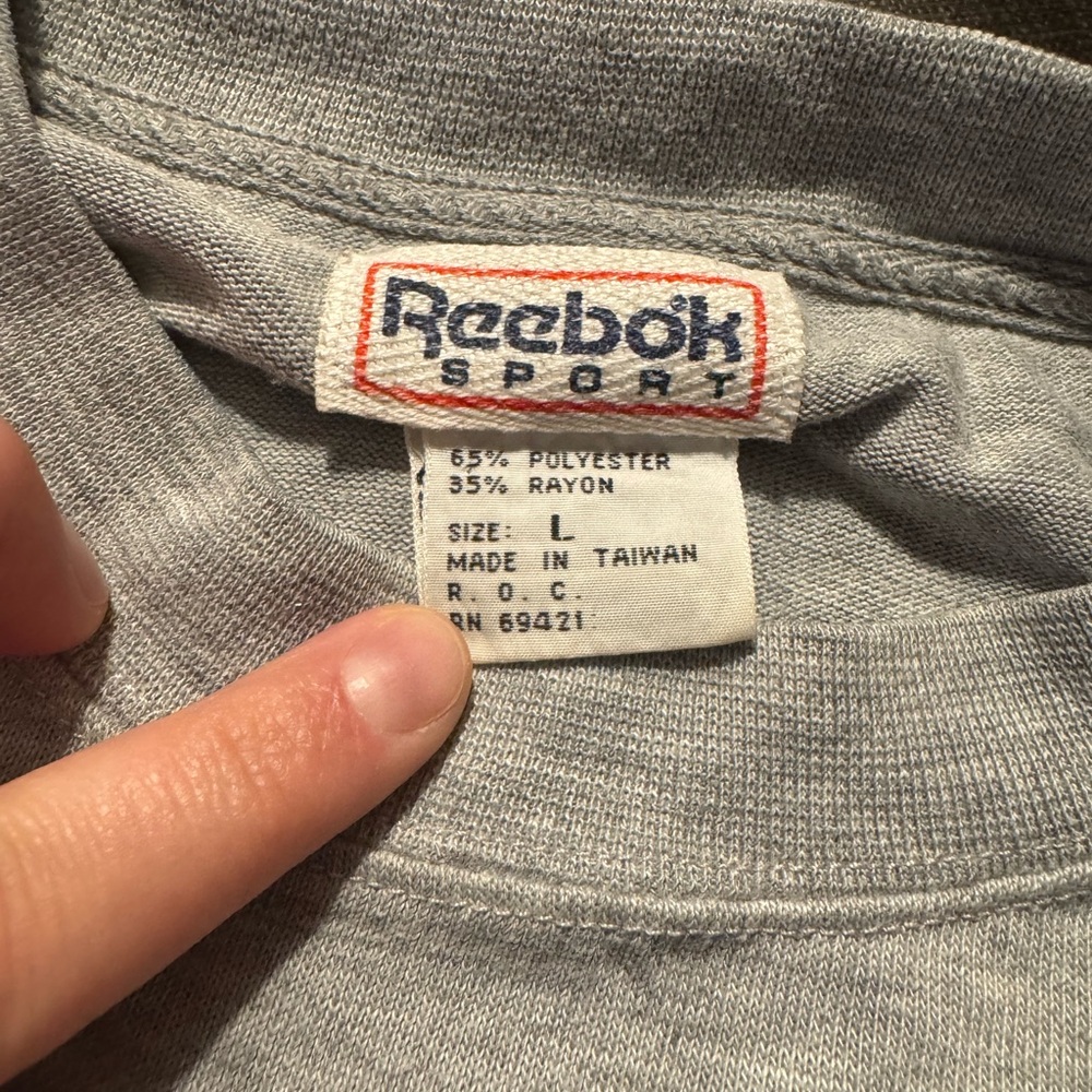 Reebok Gray Sweatshirt - Picture 2 of 2
